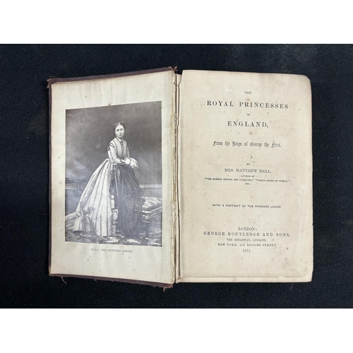 466 - The Royal Princesses Of England 1871 by Mrs Mathew Hall