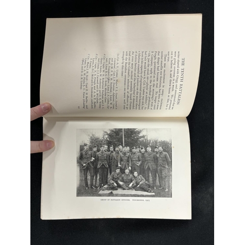 408 - The Tenth Battalion The Cameronians (Scottish Rifles) WW1