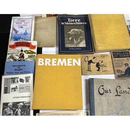 476 - Collection of books and pamphlets including Germany and Royal Navy