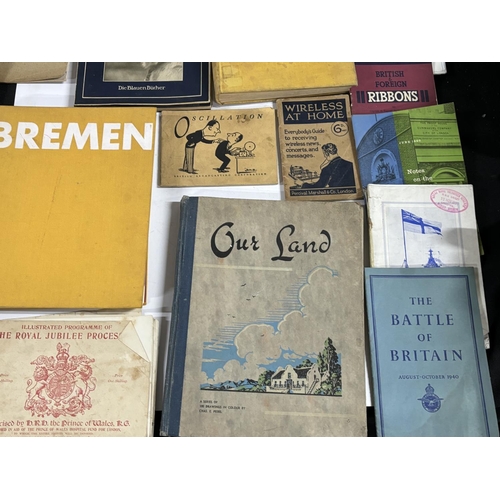 476 - Collection of books and pamphlets including Germany and Royal Navy