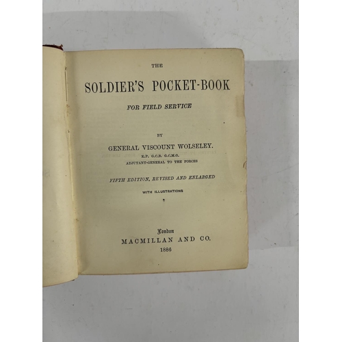 480 - The Soldiers Pocket-Book for field service by General Viscount Wolseley published 1886