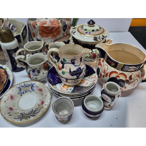 518 - Collection of Victorian Welsh Gaudy Ware etc (Qty)