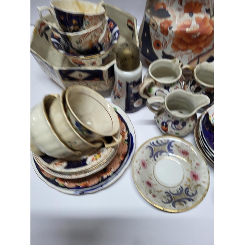 518 - Collection of Victorian Welsh Gaudy Ware etc (Qty)