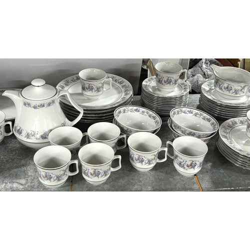 529 - JLMENAU German tea set made in German Democratic Republic