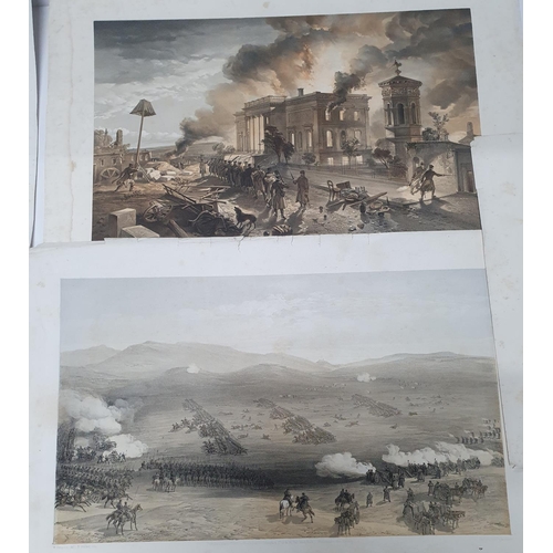 141 - Five unframed, mid Victorian prints, all Crimea War related (5)