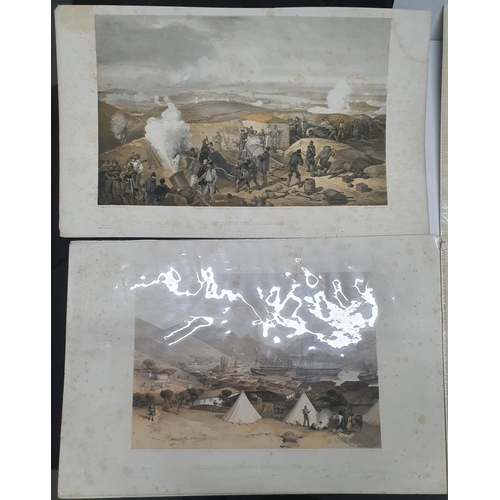 142 - Five unframed Victorian prints which are all Crimea War related (5)