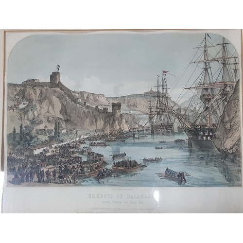 144 - Large mid Victorian print depicting 