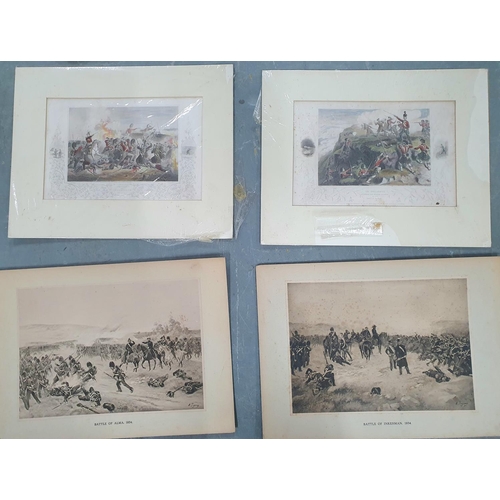 263 - Large quanity of unframed prints & 1 framed print, mostly Victorian relating to the Crimean War (Qty... 