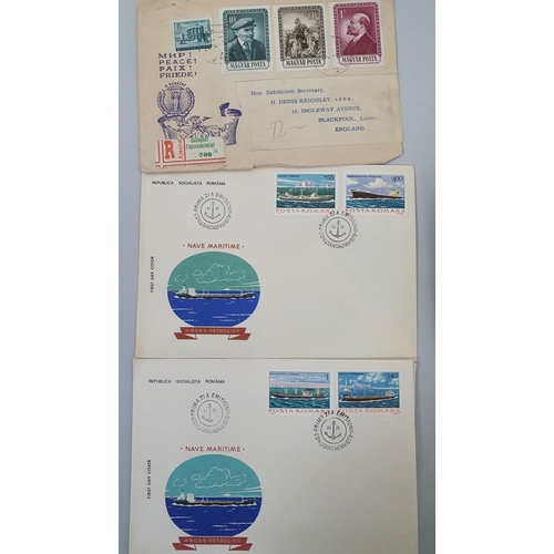 923 - Large collection of GB and foreign FDC airmail etc (Qty)