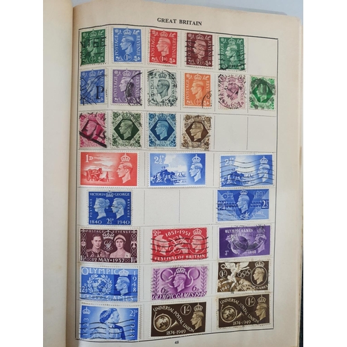 930 - Black stamp album containing a large quantity of British used and mint 20thC together with a small a... 