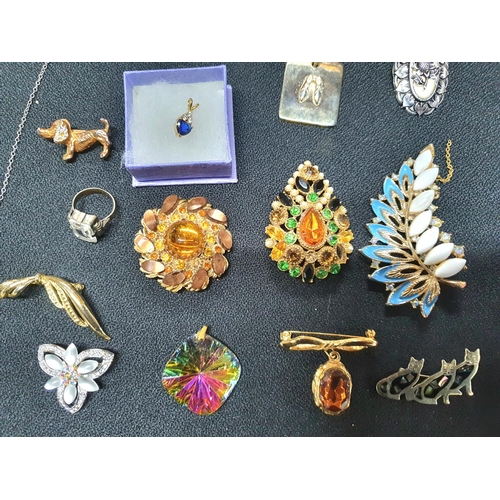 78 - Large quantity of good quality costume jewellery with some silver items (Qty)