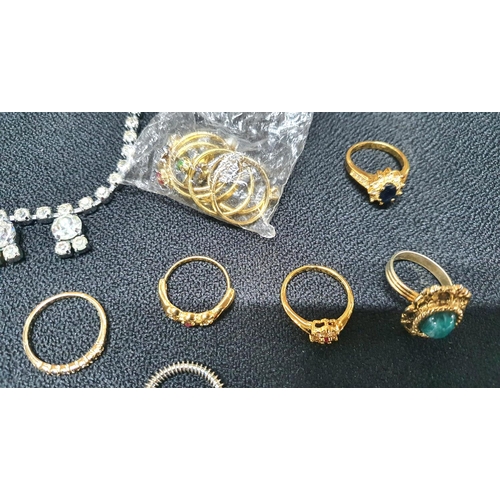 78 - Large quantity of good quality costume jewellery with some silver items (Qty)