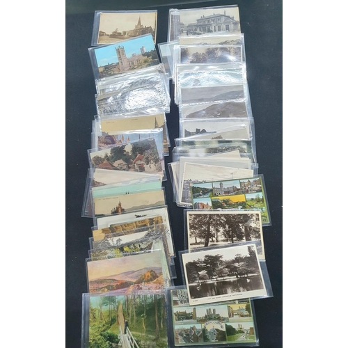 116 - Box full of Edwardian postcards, both landscape (mainly British) and portraits (Hundreds)