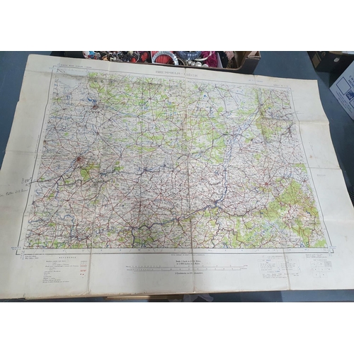 207 - WWII British military map 1937 