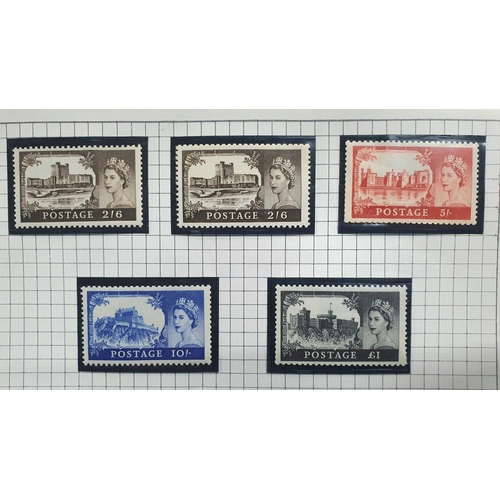 362 - GB QEII Harrison 1955-1958 mint unmounted set together with another, near complete set and 5 QEII mi... 