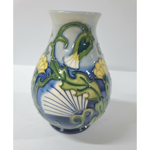 504 - Moorcroft baluster vase, dated 1996 but hand signed and dated 1997, possibly a collectors day piece