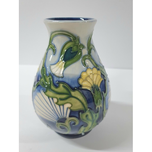 504 - Moorcroft baluster vase, dated 1996 but hand signed and dated 1997, possibly a collectors day piece