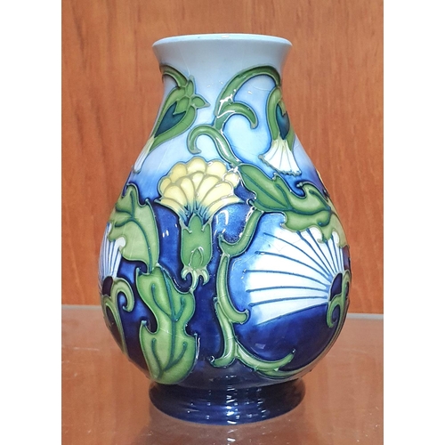 504 - Moorcroft baluster vase, dated 1996 but hand signed and dated 1997, possibly a collectors day piece