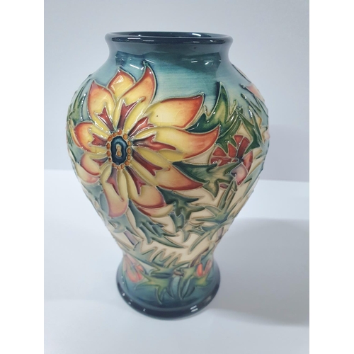 505 - Moorcroft baluster vase, dated 1997 and initialed 