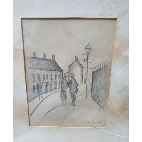 34 - Attributed to Laurence Stephen LOWRY (1887-1976) pencil 