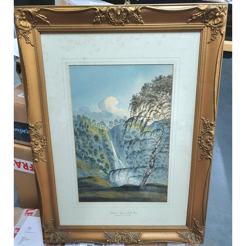 37 - Attributed to Francis TOWNE (1739/40-1816) watercolour, inscribed to mount 