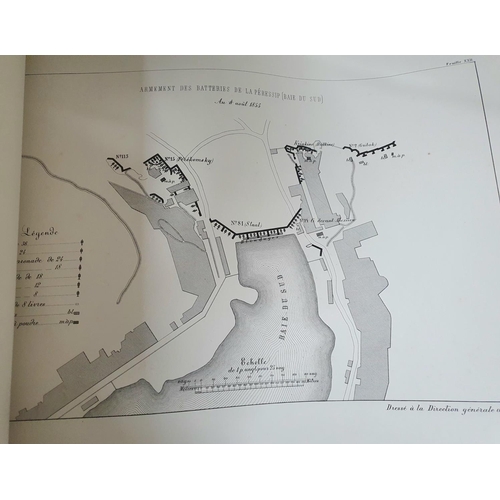 43 - Defense de Sebastopol, Atlas des Planches, Armements, between 9/14 Novembre 1854 (Saint Petersberg 1... 