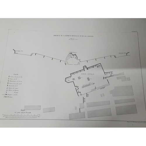 43 - Defense de Sebastopol, Atlas des Planches, Armements, between 9/14 Novembre 1854 (Saint Petersberg 1... 