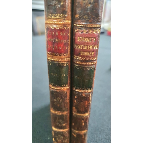 100 - A Sentimental Journey through France and Italy by Mr Jorick volumes I & II, both the second edition,... 