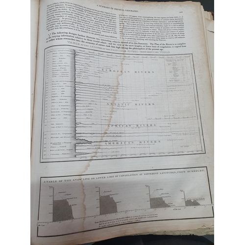 49 - The New General Atlas GLOBE and a collection of maps and charts of the world, 1817 with dedication/o... 