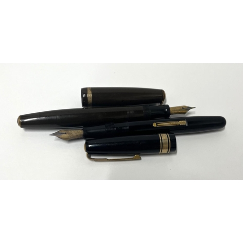 381 - Two 14ct gold nibbed pens including Watermans (2)