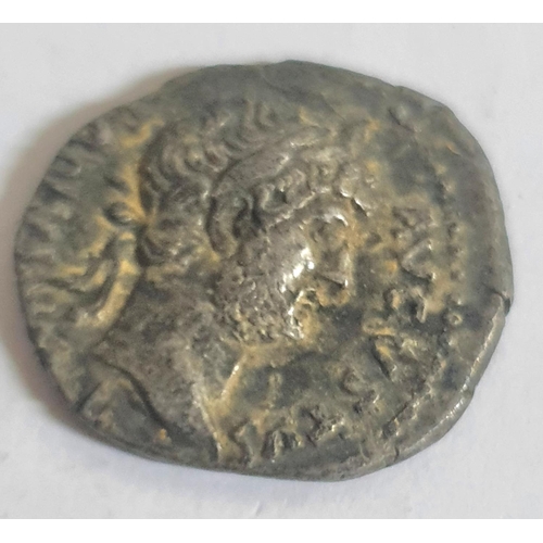 313 - Two unidentified silver Roman coins (2)