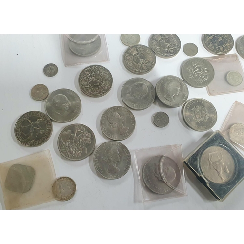 316 - Quantity of British 20thC coins and commemoratives, many in VF or uncirculated condition (Qty)