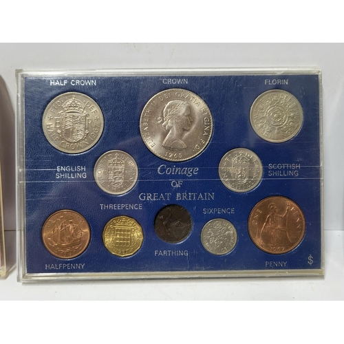 332 - Collection of Various GB coinage sets (5)