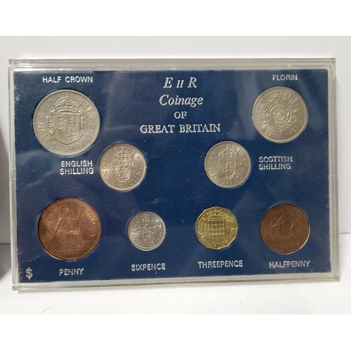 332 - Collection of Various GB coinage sets (5)