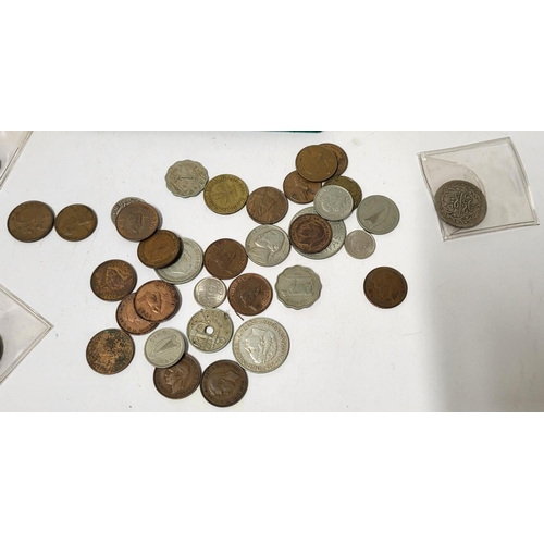 357 - Collection of mainly mint Irish and a selection of foreign coins including a number of 19thC example... 