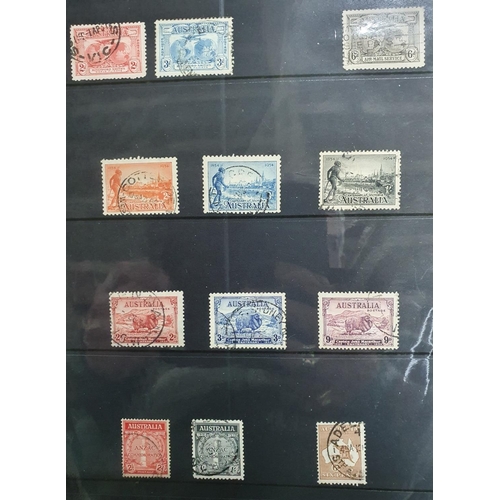 478 - Six dealer sheets of commonwealth including the 1954 complete set of 