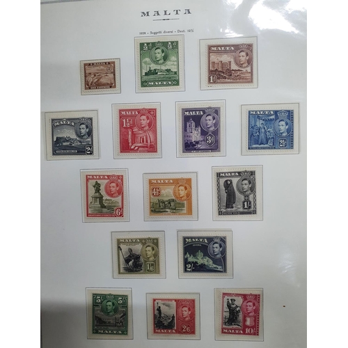 478 - Six dealer sheets of commonwealth including the 1954 complete set of 