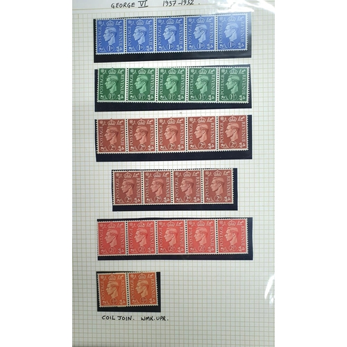 479 - Dealer sheets containing mainly British KGVI mint unmounted, 4 QV 1880/1 used 2 1/2d blue etc (Qty)