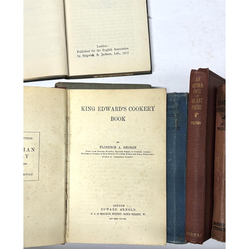 468 - Collection of books including King Edewards cookery book and Golden hours wih Coleridge