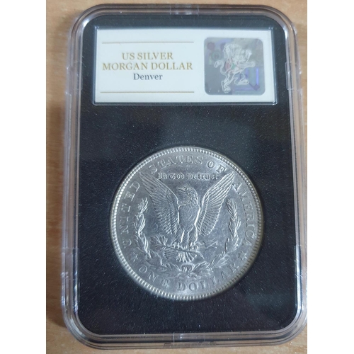 26 - The Complete Morgan Dollar Mintmark Collection. Certificate of Provenance from all the US Mints. US ... 