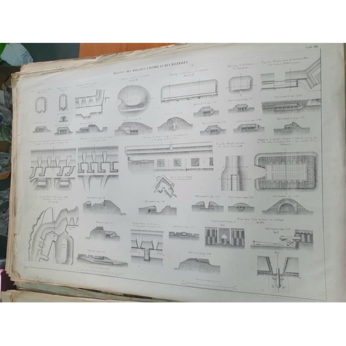 43 - Defense de Sebastopol, Atlas des Planches, Armements, between 9/14 Novembre 1854 (Saint Petersberg 1... 