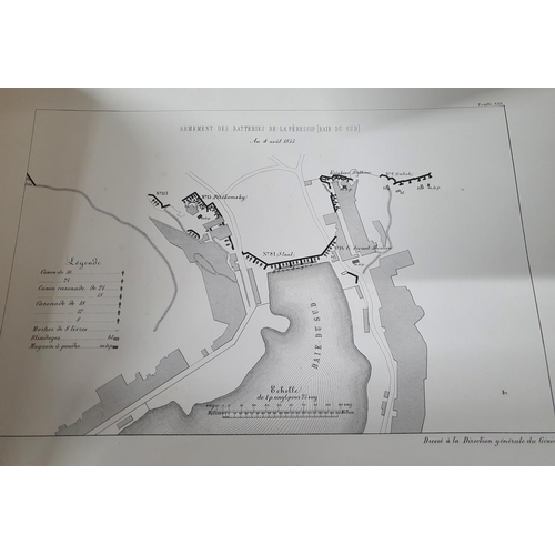 43 - Defense de Sebastopol, Atlas des Planches, Armements, between 9/14 Novembre 1854 (Saint Petersberg 1... 