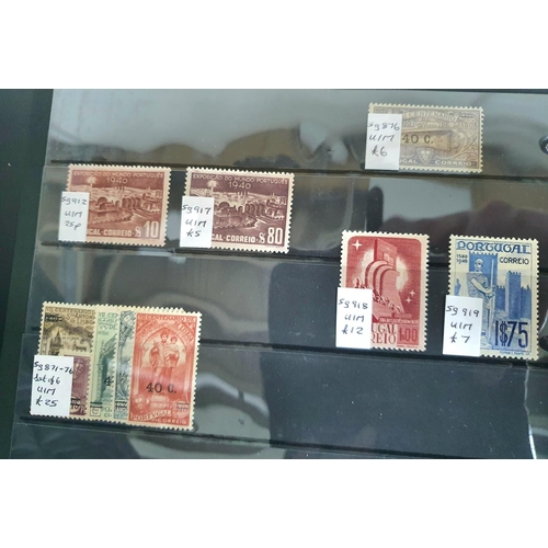 188 - Blue stock album containing mint unmounted Portugal 1910-1984 sets and mini-sheets, cat value £1,900... 