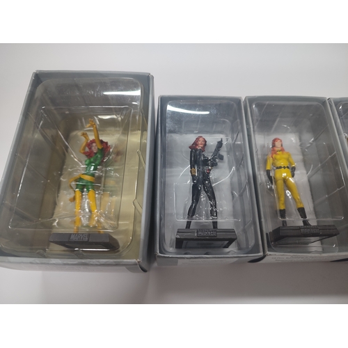 102 - Collection of seven various boxed Marvel figurines (7)