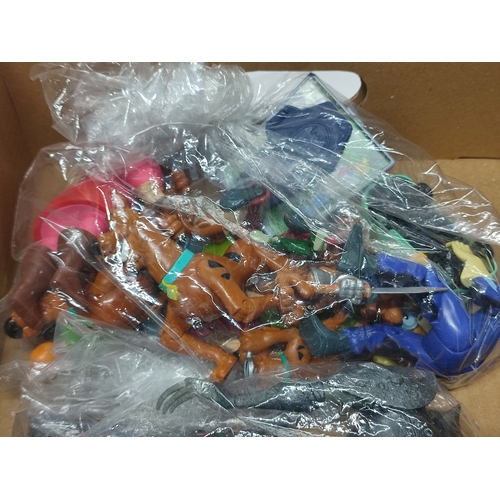 110 - Collection of various Scooby Doo, Ben 10, Monsters Inc. figurines etc. (Qty)