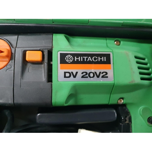 175 - Metal cased Hitachi electric drill DV 20V2