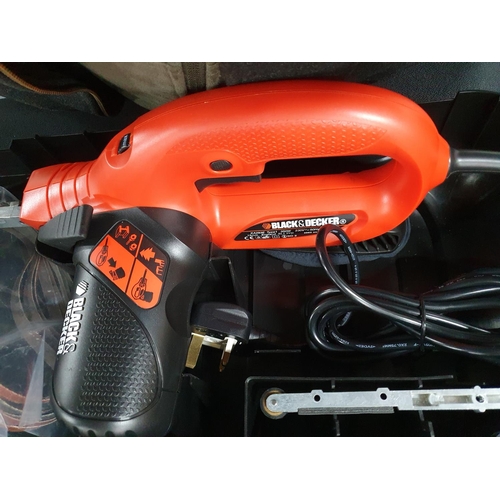 177 - Black & Decker 350W Powerfile Belt Sander 240V, in case