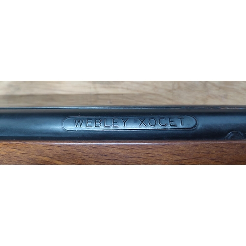 145 - Webley & Scott, Xocet, .22 cal (5.5mm) air rifle in Solognac carry case