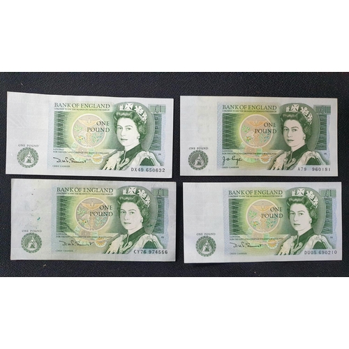 210 - Collection of 9 British QEII bank notes to include 1 x Gill £5 blue, £1 Peppiatt blue, 2 x 10 shilli... 