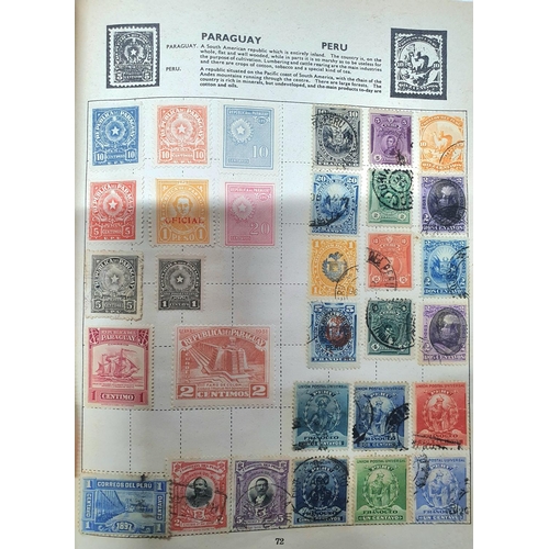 272 - Seven stamp albums containing world stamps including many world examples, Germany 20s and 30s, China... 